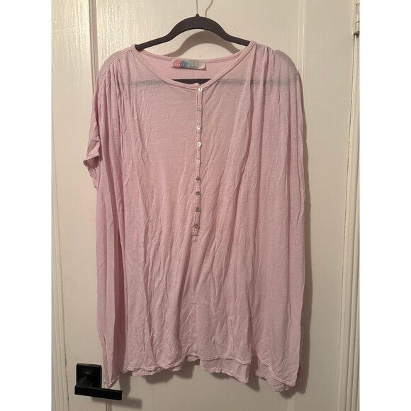 Free People Beach Top in Pink - Picture 1 of 4
